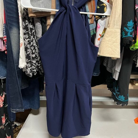 NBD Radley Romper in midnight blue, size xs in good condition pockets on sides - Picture 9 of 10